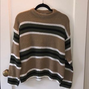 Urban outfitters striped sweater
